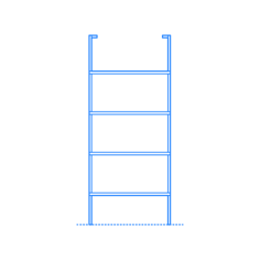Furniture Bookcases Helix Bookcase 70 Silhouette Cutting Svg Files, Free Vectors File